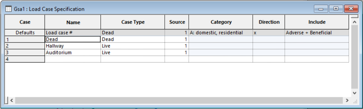 load case spec